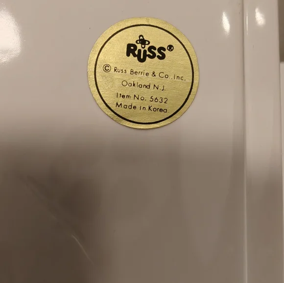 I Love My Grandma And Grandpa Ceramic Frame Russ Vintage 5" X 6" - Picture 5 of 7